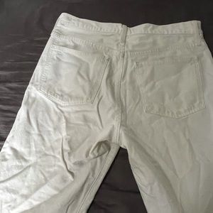 White jeans